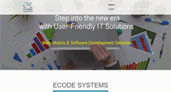 Desktop Screenshot of ecodesys.net